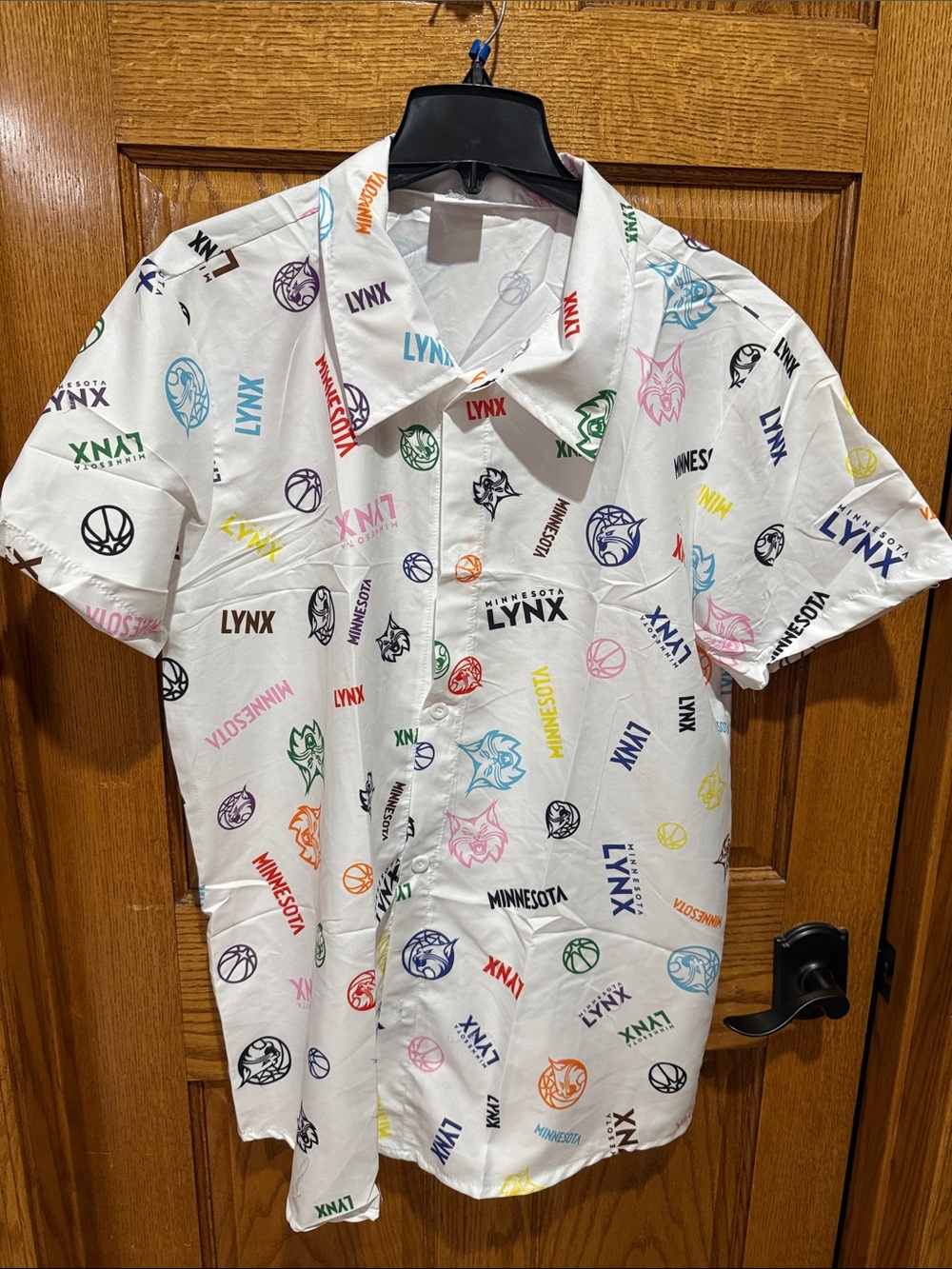 Lynx pride shirt.  New.  Taken out of bag for pictures only
